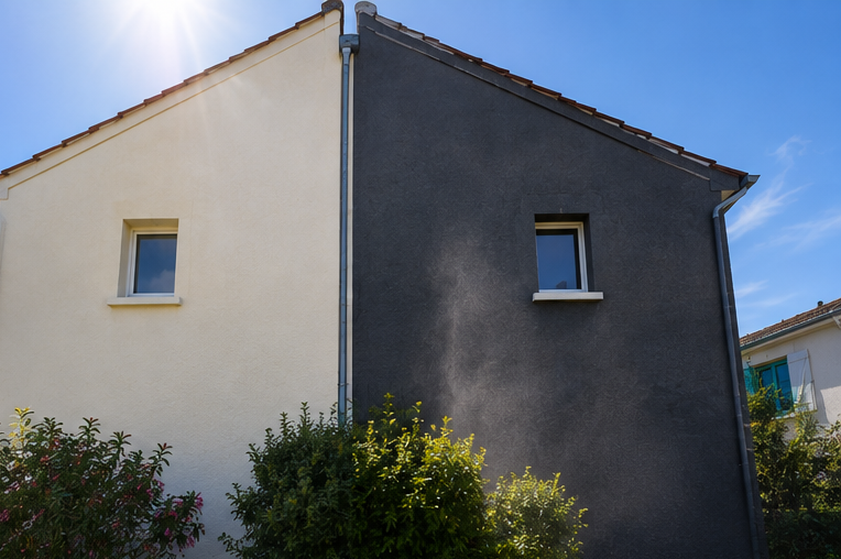 Comparaison-absorption-chaleur-facade-claire-foncee