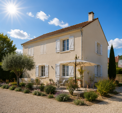 Maison-facade-claire-adaptee-aux-fortes-chaleurs