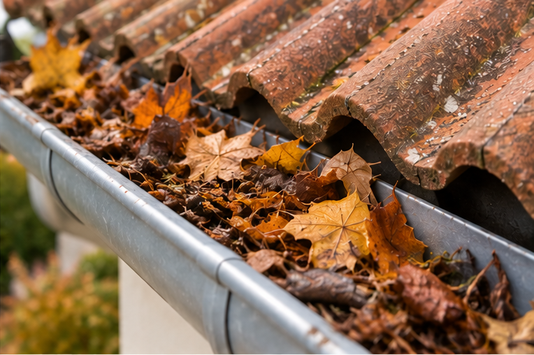 Gouttieres-encombrees-feuilles-automne